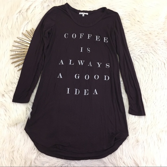 Junk Food Clothing Dresses & Skirts - Junk Food Coffee is Always a Good Idea Dress